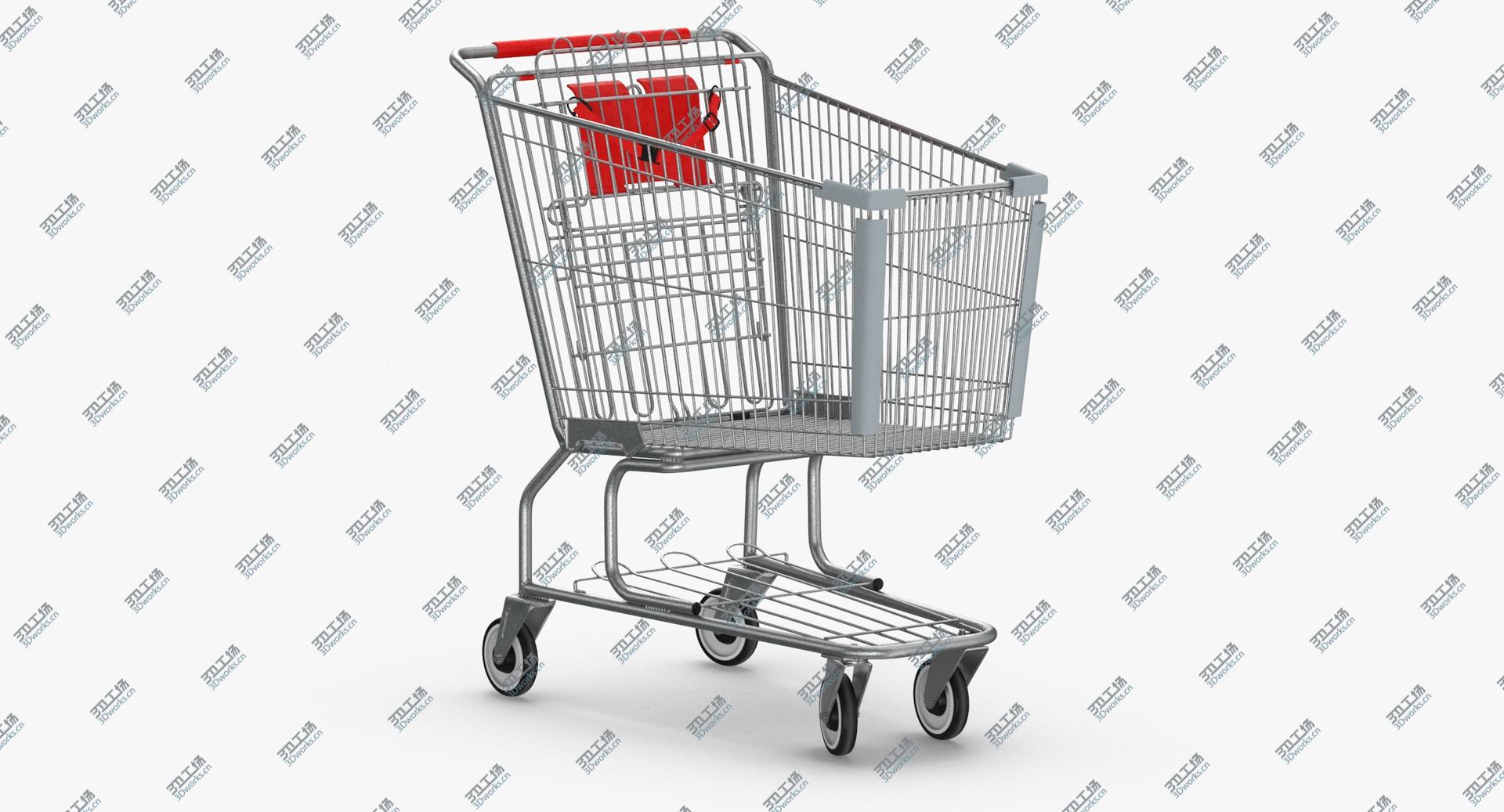 images/goods_img/202105072/3D Metal Shopping Cart 01 Red model/2.jpg